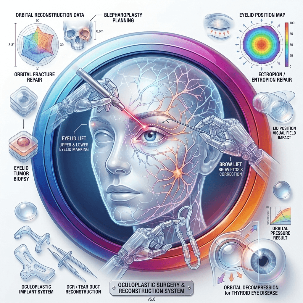 Oculoplastic Surgery 3D icon