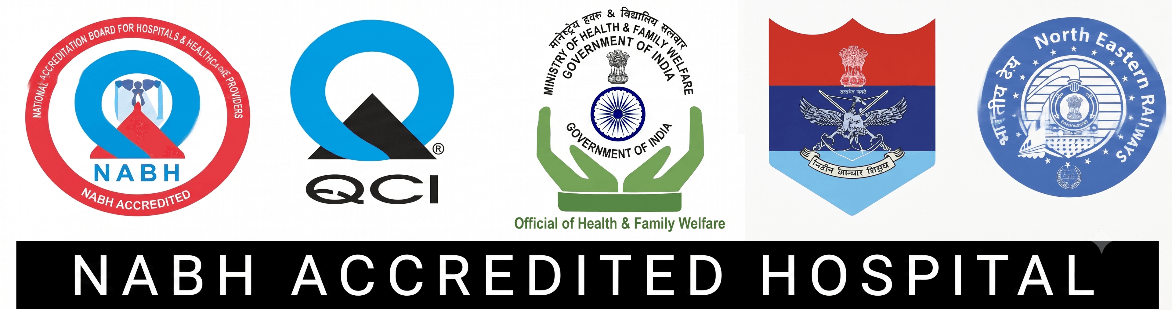 NABH Accredited & Empaneled Eye Hospital Badges
